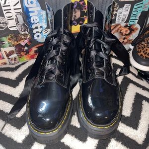 Dr. Martens Molly Patent Leather Lolita Boot